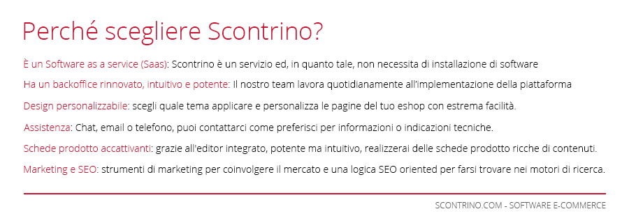 La tua attività ha sede a Codroipo e vorresti iniziare a vendere online? Scontrino è un software e-commerce per creare il tuo eshop personalizzato